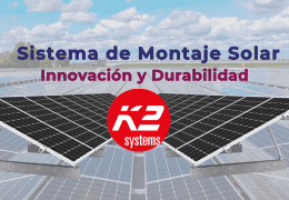 Sistema de Montaje Solar: Innovación y Durabilidad con CrossRail de K2 Systems